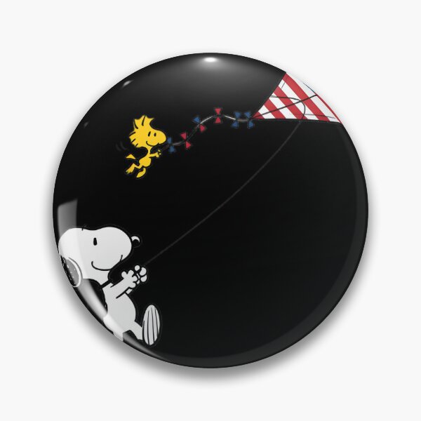 Item preview, Snoopy And Woodstock Flying American Kite Peanuts Patriotic Art | Limited Edition designed and sold by HSN3726.