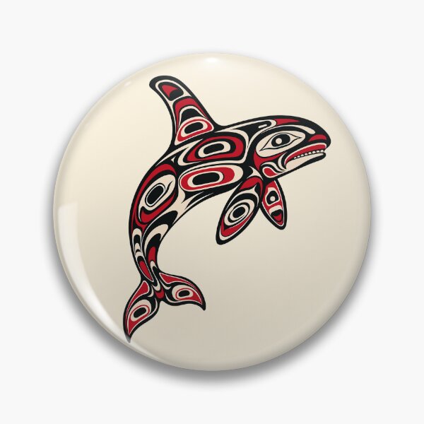 Item preview, Native American Orca Pacific Northwest Formline Tribal Killer Whale Art  designed and sold by ZIGLWORKS.