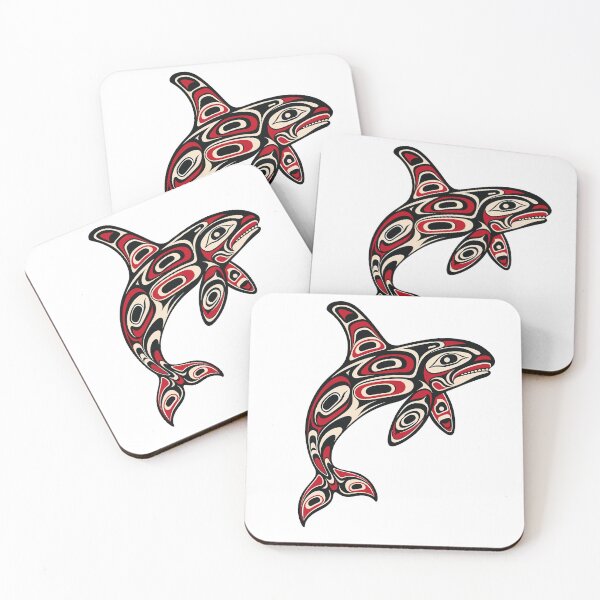 Item preview, Native American Orca Pacific Northwest Formline Tribal Killer Whale Art  designed and sold by ZIGLWORKS.