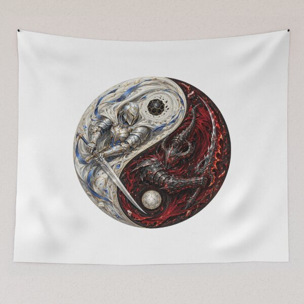 Item preview, Order and Chaos Warrior Yin Yang designed and sold by FyreHorse Designs.
