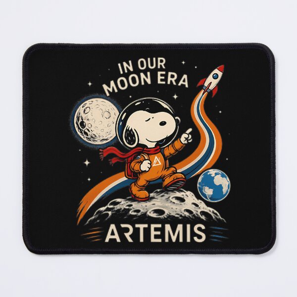 Item preview, Snoopy Artemis Ii Nasa Mission Retro | Perfect Gift For You And Friends designed and sold by HSN3726.