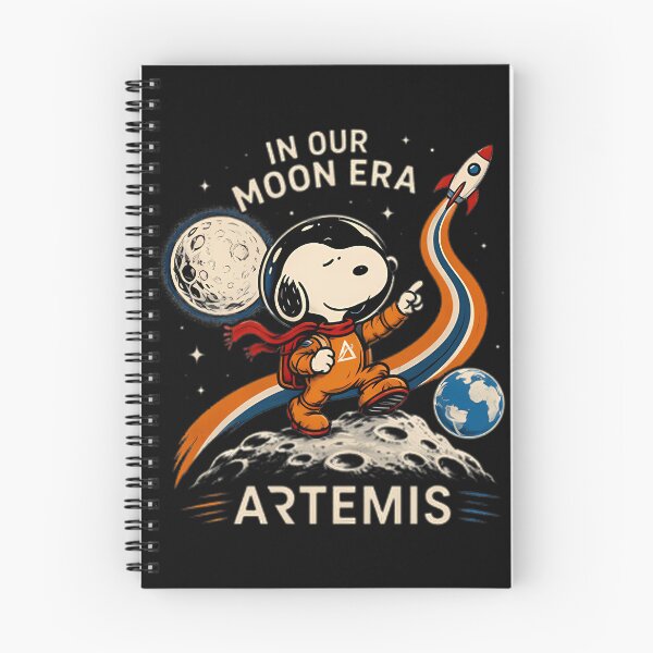 Item preview, Snoopy Artemis Ii Nasa Mission Retro | Perfect Gift For You And Friends designed and sold by HSN3726.