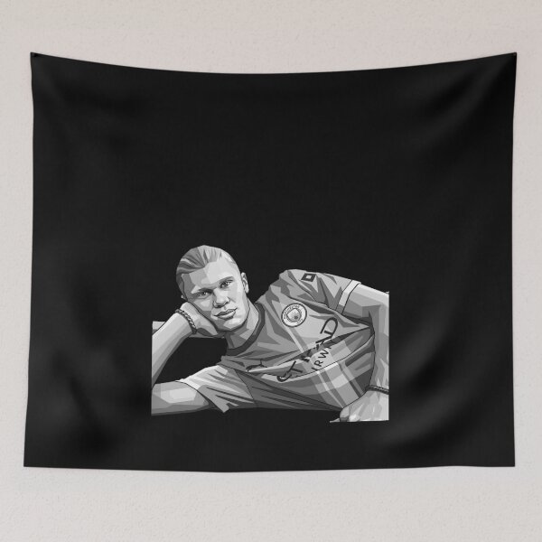 Item preview, Erling haaland grayscale  designed and sold by Japanese art.