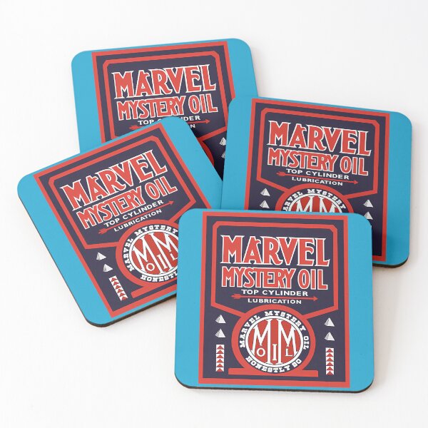 Item preview, Marvel Mystery Oil Vintage Sign Reproduction designed and sold by PhillipTee.