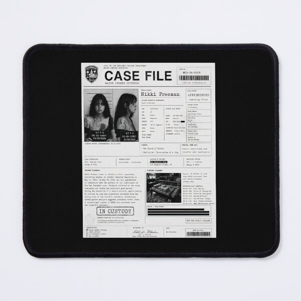 Item preview, Obsession 2026 Nikki Mugshot designed and sold by Conalroger.