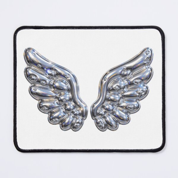 Item preview, Puffy Chrome Balloon Angel Wings designed and sold by Teeny Quities.