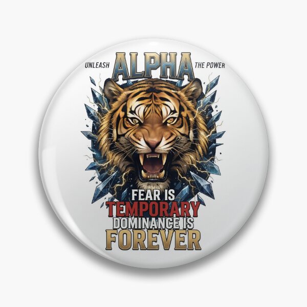 Item preview, Unleash Alpha Fear Is Temporary Dominance Is Forever designed and sold by Sovereign Supply Co..