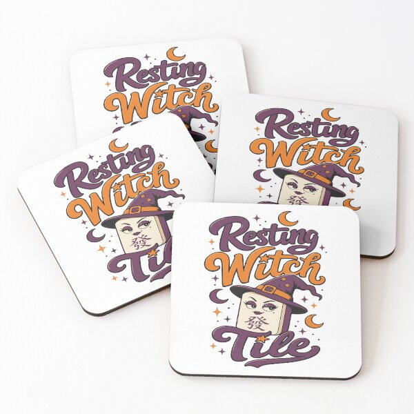 Item preview, Spooky Halloween Mahjong Club – Mahjong Lover Design designed and sold by JansenGS.