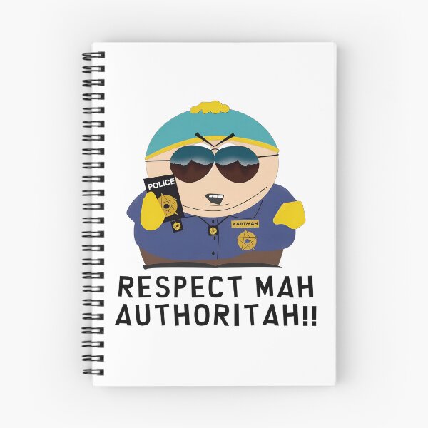 Item preview, Cartman Respect Mahs Authoritah Cop  designed and sold by saresublete.