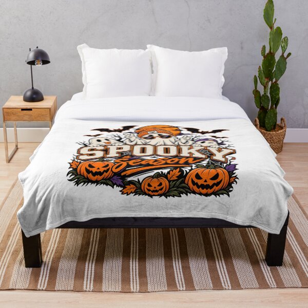 Item preview, Spooky Season Halloween Ghosts & Pumpkins designed and sold by afr-saad.