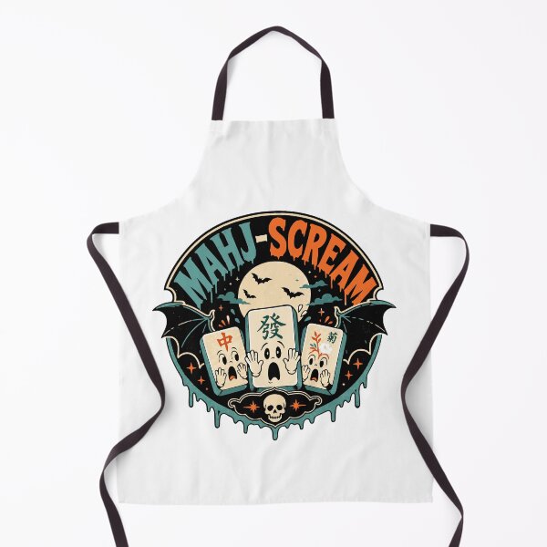Item preview, Spooky Halloween Mahjong Club – Mahjong Lover Design designed and sold by JansenGS.