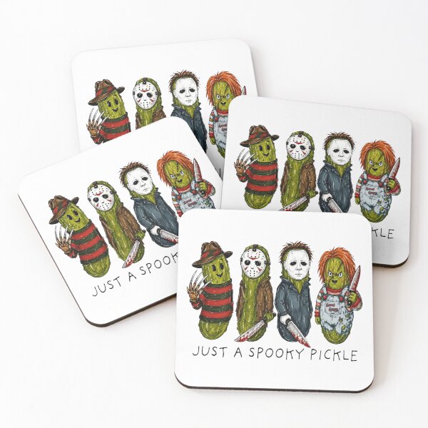 Item preview, Spooky Pickle Horror Characters Halloween Design designed and sold by TammyRich84022.