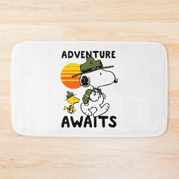 Item preview, Adventure Awaits Snoopy Woodstock Camping Outdoor Cartoon M | ⭐⭐⭐⭐⭐ designed and sold by Ennouny Brahim.