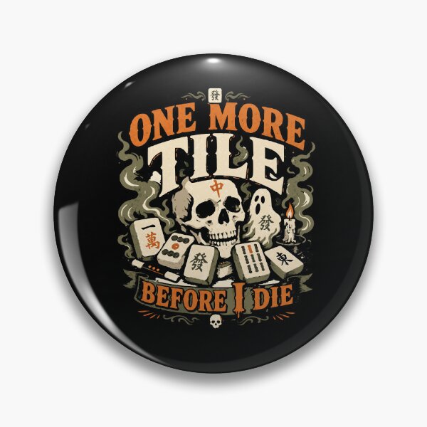 Item preview, Spooky Halloween Mahjong Club – Mahjong Lover Design designed and sold by JansenGS.