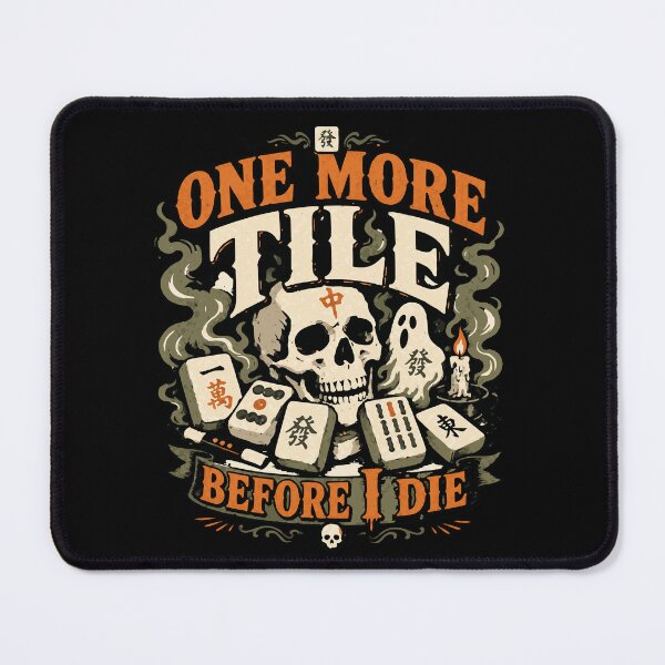 Item preview, Spooky Halloween Mahjong Club – Mahjong Lover Design designed and sold by JansenGS.