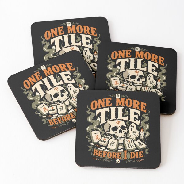 Item preview, Spooky Halloween Mahjong Club – Mahjong Lover Design designed and sold by JansenGS.