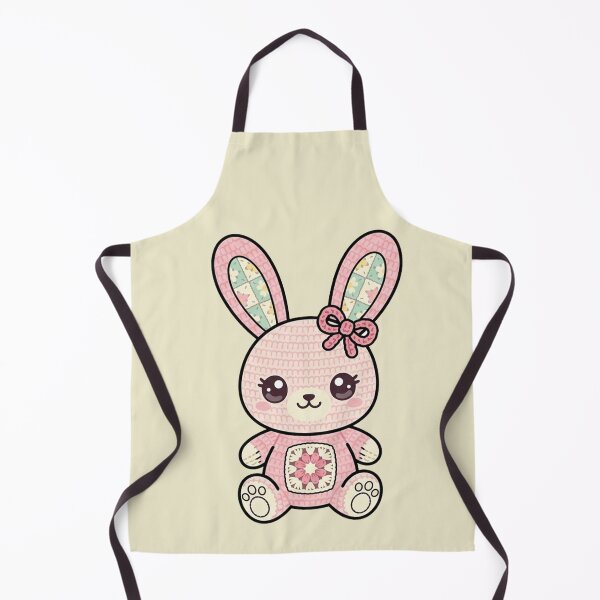 Item preview, Handmade With Love - Kawaii Crochet Bunny with Bow designed and sold by Artishal.