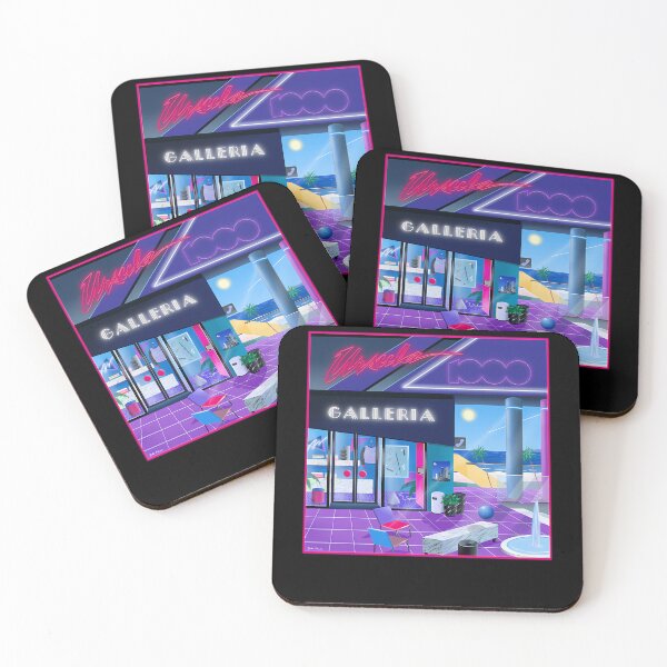 Item preview, Neon Storefront Modern Interior Beach View designed and sold by AshFlash.