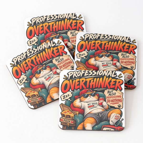 Item preview, overthinker pro designed and sold by aliraweb.