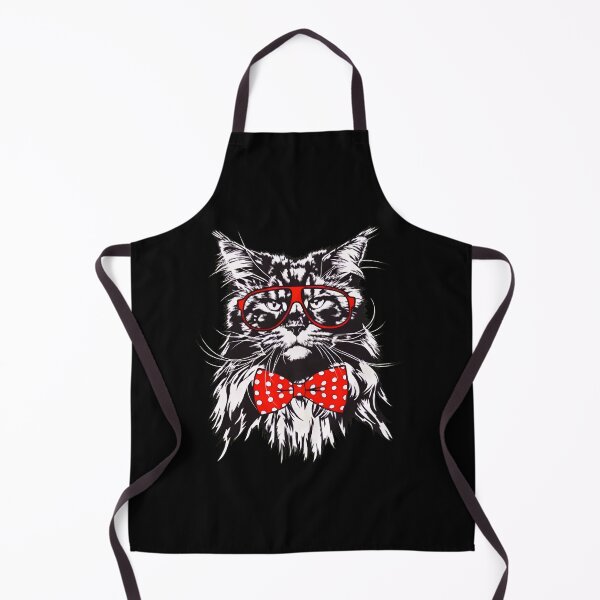Item preview, Dapper Cat with Glasses and Bow Tie designed and sold by GiaoCalonas.