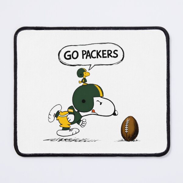 Item preview, Snoopy Woodstock Green Bay Packers Football Fan Go Packers F | Limited Edition designed and sold by HSN3726.