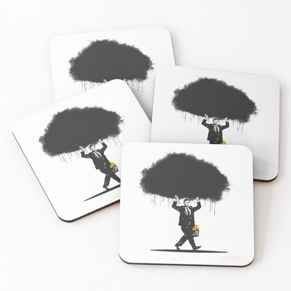 Item preview, The Man Who Carried the Sky – Urban Stencil Art designed and sold by Cavalier-org.