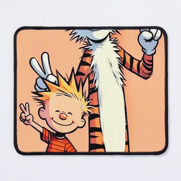 Item preview, CALVIN AND HOBBES PEACE AND LOVE designed and sold by thebestposter.