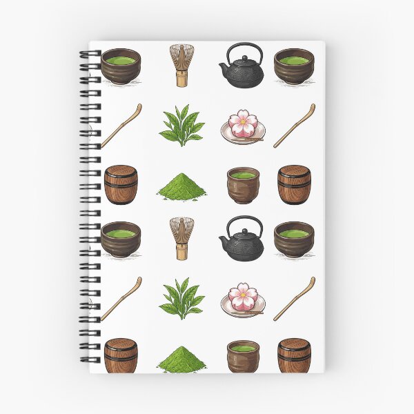 Item preview, Japanese Matcha Green Tea Ceremony Set Sticker Pack Chasen Wagashi Aesthetic designed and sold by mood-draftsman.