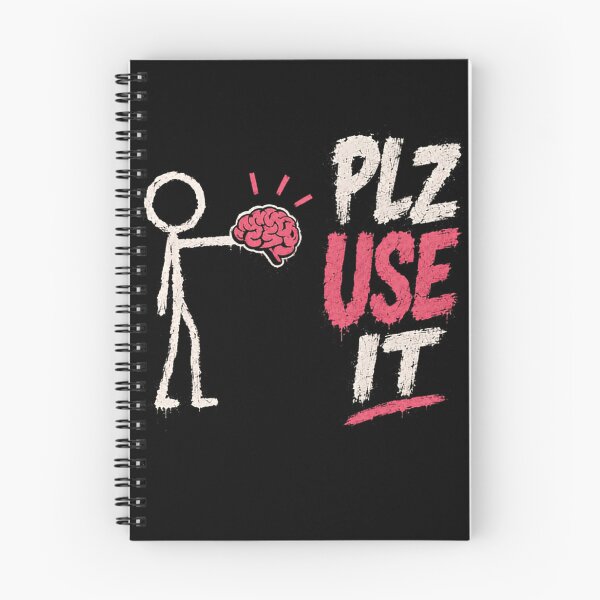 Item preview, Plz Use It Sarcasm Humor Brain Thinker Common Sense designed and sold by RetroMini2026.