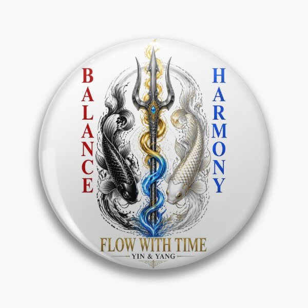 Item preview, Balance Harmony Flow With Time Yin And Yang designed and sold by Sovereign Supply Co..