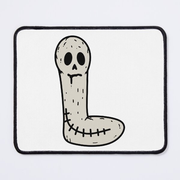 Item preview, Spooky Letter L designed and sold by Minaficent.