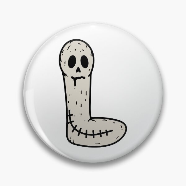 Item preview, Spooky Letter L designed and sold by Minaficent.