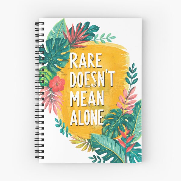 Item preview, Rare Doesn't Mean Alone Tropical Floral designed and sold by Hope-Think-Live.