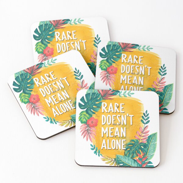 Item preview, Rare Doesn't Mean Alone Tropical Floral designed and sold by Hope-Think-Live.