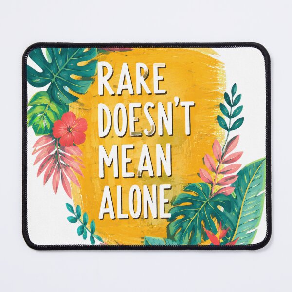 Item preview, Rare Doesn't Mean Alone Tropical Floral designed and sold by Hope-Think-Live.