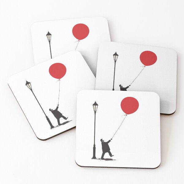Item preview, The Balloon Thief – Funny Urban Stencil Art designed and sold by Cavalier-org.