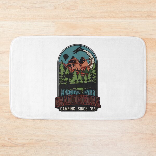 Item preview, Grand Sierra Campground Vintage Camping Design – Outdoor Adventure Tee | ⭐⭐⭐⭐⭐ designed and sold by HSN3726.