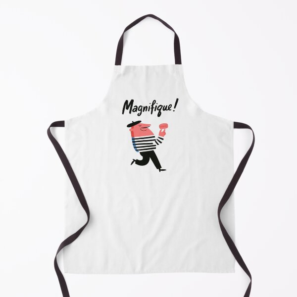 Item preview, Magnifique Funny French Man Macaron — Paris France Gift Sticker Tee designed and sold by Ramona-Gliga.
