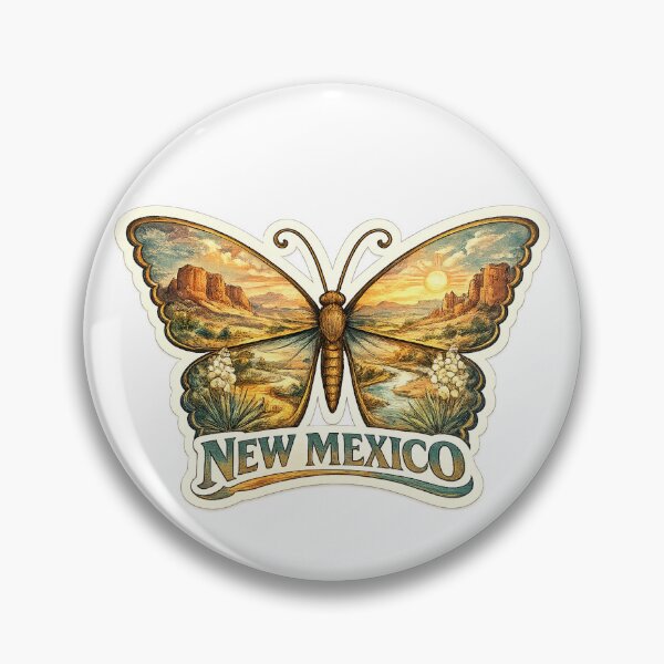 Item preview, New Mexico State Soul Butterfly designed and sold by Whimspired By Paxx.