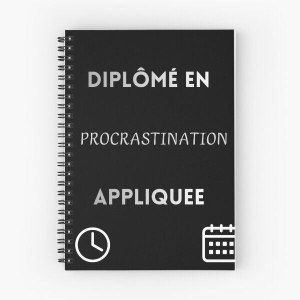 Item preview, Graduate in Applied Procrastination designed and sold by Les créations de Coco.