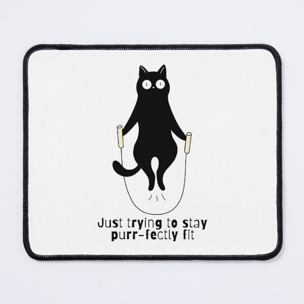 Item preview, Funny Yoga Cat Purr-fectly Balanced Cute Meditation T-Shirt designed and sold by Fanellla.