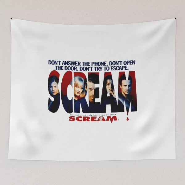 Item preview, Retro Horror Scream Movie Inspired Slasher Design designed and sold by JosephMar54236.