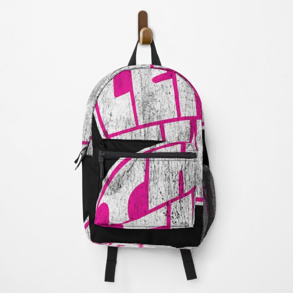 Item preview, Pink White Distressed Circular Typography designed and sold by AshFlash.