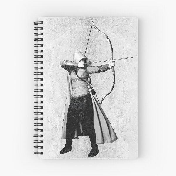 Item preview, Hooded Fantasy Archer Drawing Bow Ranger Warrior designed and sold by Ghoul Enterprises.