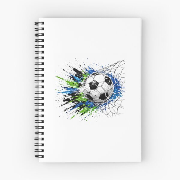 Item preview, Soccer Ball Goal Paint Splash – Dynamic Football Sports Art designed and sold by madihaali0064.