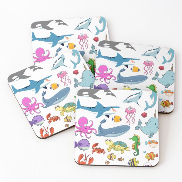 Item preview, Retro Arts Animals - Animals Kids Children Ocean  designed and sold by DessieDermot.