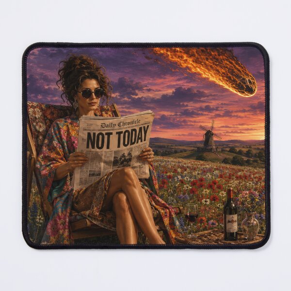 Item preview, Unfazed Picnic Beneath a Comet designed and sold by thewandswant.