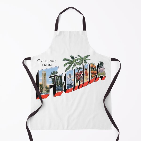 Item preview, Large Block Lettering Scene Insets Palm Trees designed and sold by RichardScanlen.