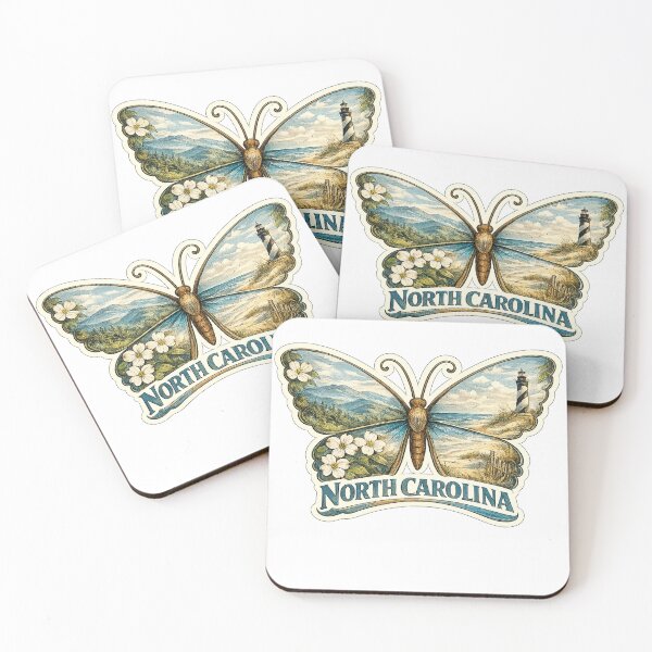 Item preview, North Carolina State Soul Butterfly designed and sold by Whimspired By Paxx.