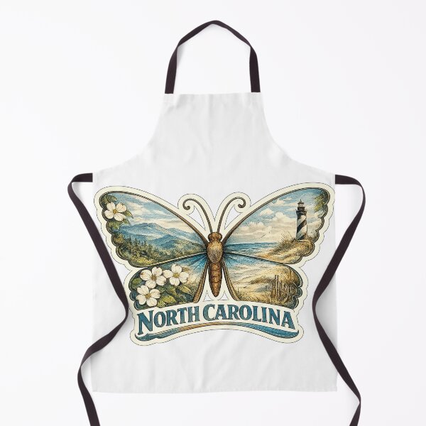 Item preview, North Carolina State Soul Butterfly designed and sold by Whimspired By Paxx.